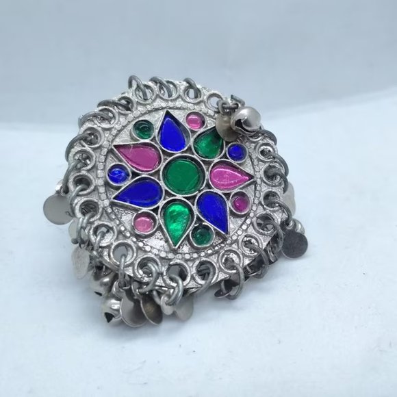 Silver Kuchi Handmade Ring, Afghan Ethnic Ring, Statement Ring - Picture 1 of 3